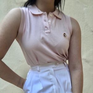 Vintage Ralph Lauren sweater vest Pink